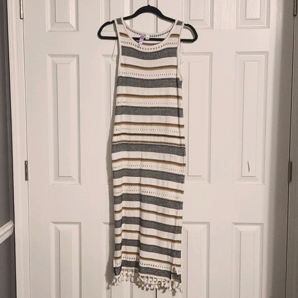 Woven maxi dress
